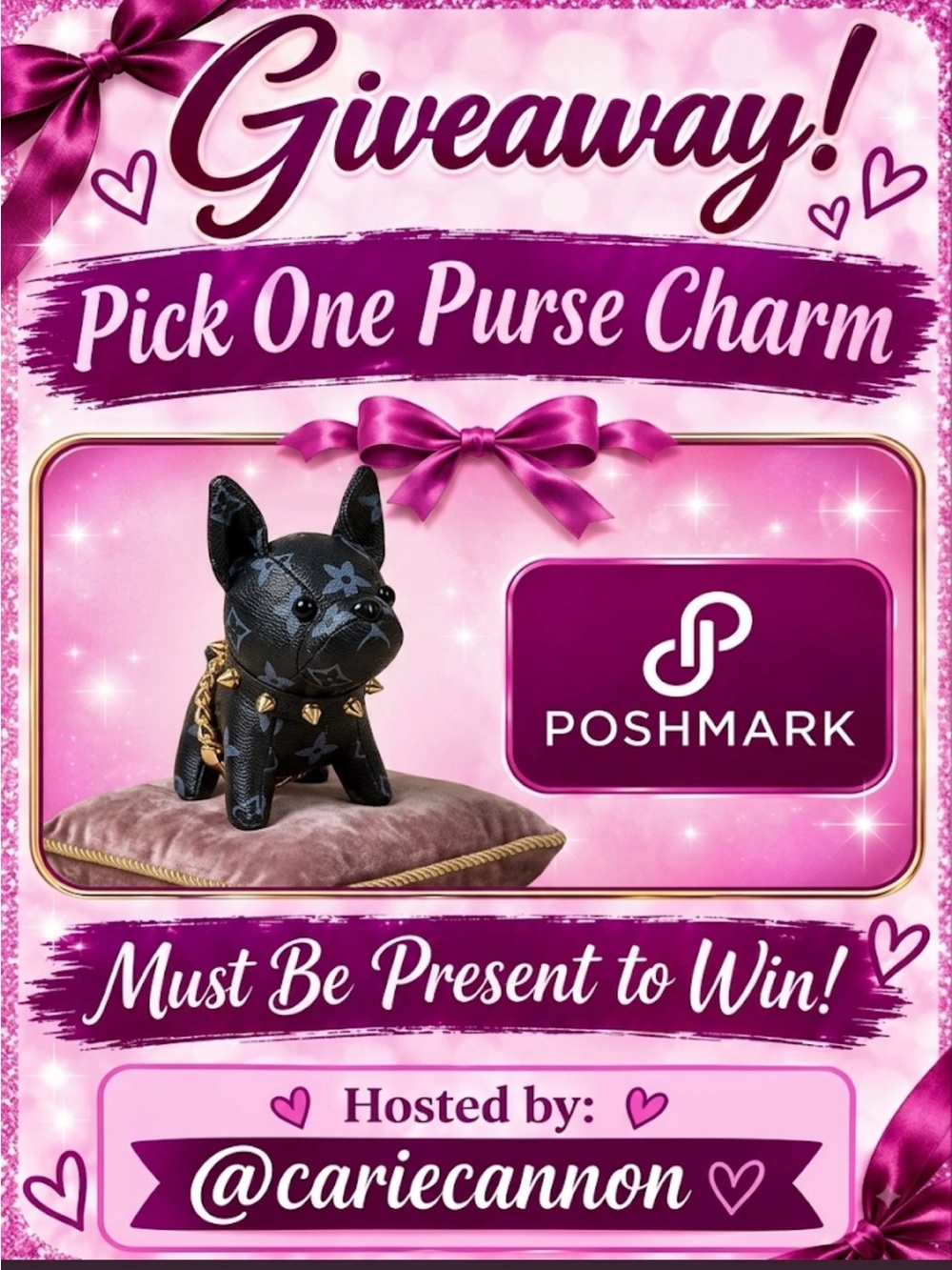 Poshmark giveaway item in my closet @cariecannon closet